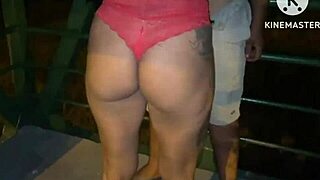 Wow, my wife is fucking a stranger on the street for the first time, it's so hot and public, you gotta see this.