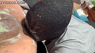 rimming throatfuck black bitch pukes green ice cream and slurps it up