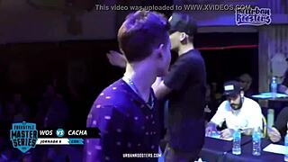 minutazo clip of cacha vs wos fms argentina rap battle