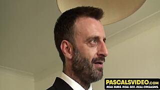 Ashley Rider rides that big cock dominantly in this BDSM scene.