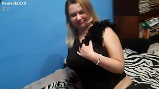 Does my next-door neighbor tease in stockings to get men to fuck her?