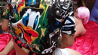 comendo um cu inxado da vadia sex toy