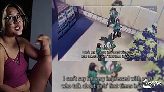 baby i cant sleep watch porn with me - exotiqfox solo gooner girl pov masturbating