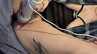 hey, check this out... squirting hard then rubbing it all on that big cock in close-up interracial action 😏💦