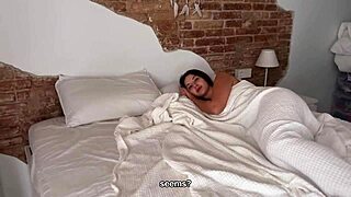 step sister sick day - cum inside her big tits pov 😏