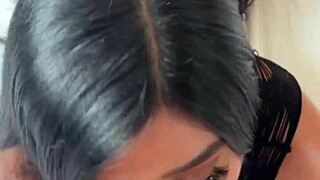 Bbc vaginal creampie sara retalis pussy gets drilled hard with deepthroat big cock wet quickie.