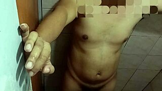 Asian hot sex in the bathroom with missionary and doggystyle