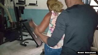 gym instructor seduced by client