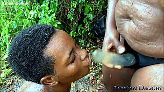 Two Hot Sluts Strap-On Fucking In The Rain