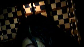 Woman knows how to do it in the hotel.