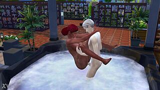 want to see rough sex in the sims 4 bath jacuzzi?