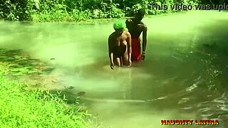 ebony wife fucks pastor during baptism!