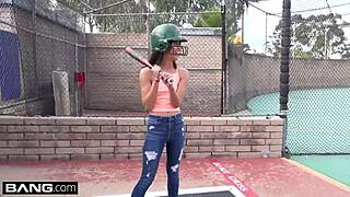 ASIAN TEEN ARIA SKYE EXPLORES OUTDOOR ADVENTURES WITH HER PETITE BRUNETTE FRIENDS