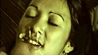 Vintage Asian Blowjob And Fucking.