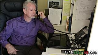 Babysitter Gets Jizz From Old Perv 😈