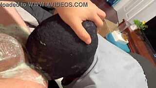 rimming throatfuck black bitch pukes green ice cream and slurps it up