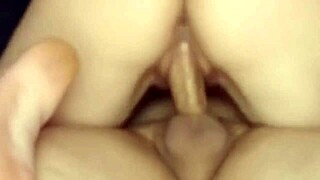 Riding a hard cock in reality