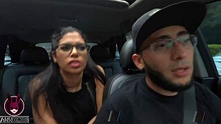 Licking Sheila Ortega's Pussy in the Car So Passionately 😍