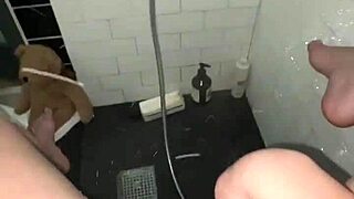 is this arabian snowwhite masturbating her tight pussy in the shower?