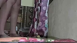 Sweet Bhabhi Rides Roommate Near Window