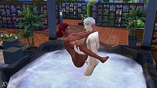 want to see rough sex in the sims 4 bath jacuzzi?