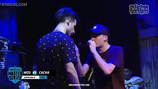 minutazo clip of cacha vs wos fms argentina rap battle