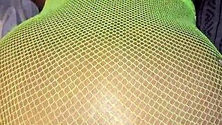 Latina Milf On Period Massaging Dick And Cum Shot On Ass