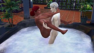 want to see rough sex in the sims 4 bath jacuzzi?