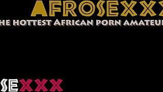 Big ass girl getting spanked while sucking one dick.