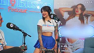 Mariejane Latina Tattooed Amateur Discovers Squirt On Her First Time - Juan Bustos Podcast