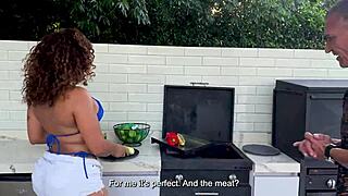 Does this Colombian milf welcome her husband's best friend with tight pussy sex?