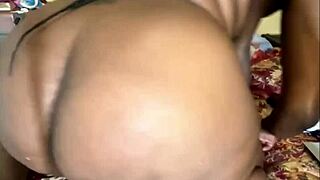 Thick Slut Shows Big Pussy and Huge Booty with Dildo in Curvy Amateur Costume