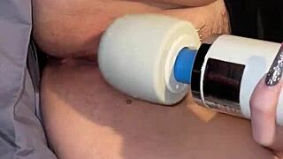 hey, check this out... squirting hard then rubbing it all on that big cock in close-up interracial action 😏💦