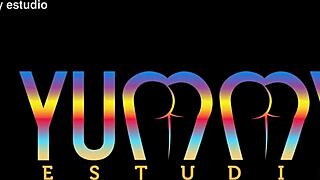 Pregnant larinha fucks four big studs and drinks pee