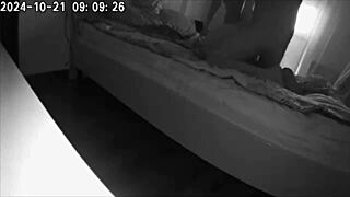 Did the wife catch her husband cheating with the housekeeper?