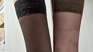 Teen elza kom dominating with strapon and feet choking, barefoot curvy financial domination on small 18+ cock fetish amateurs.