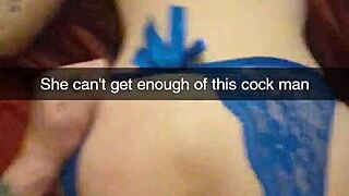 Real snapchat fuck compilation- cheating cumslut wife begs for multiple creampies -richelle rose