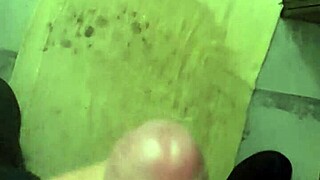 Masturbating Again with Intense Strokes on Big Cock