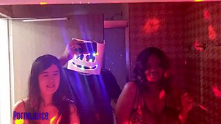 wealthy african couple plays with tight pussy chinese nanny in rich home clip