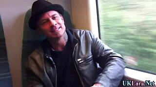 british maid gets facial from monster cock