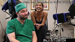 maya fierce sucks dick and gets pussy filled with cum