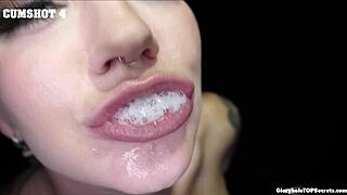 Rocky and Cory, two milfs, each take 9 loads at the gloryhole