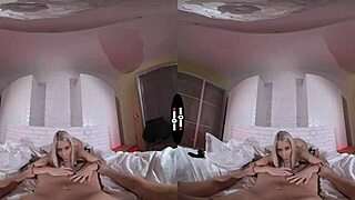 dark room vr personal assistant offers big tits and ass in blonde scene