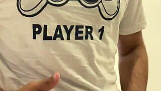 She enjoys her solo masturbation. Feels so good!