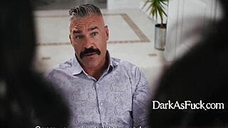 Uncle Marries Twins For Taboo FFM Fantasy With Petite Asians