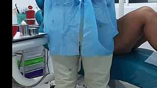 My dentist appointment ends with big cock in my mouth, riding and ass worshiping in hospital.