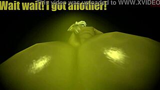 face sitting fart practice from pov, furry and contrasting