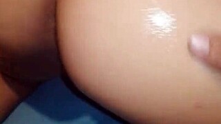 omg, young latina bride loves getting her big tits and ass fucked in anal