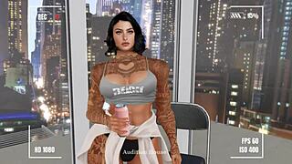 Audition House Episode Three - Big Tits Babe Swallows Monster Cock