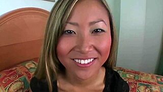 White Guy Rams Asian's Tiny Ass With Big Dick